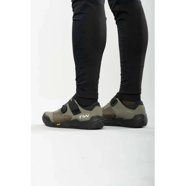 8. Northwave - pantofi ciclism MTB AM - Overland Plus - Dark Green