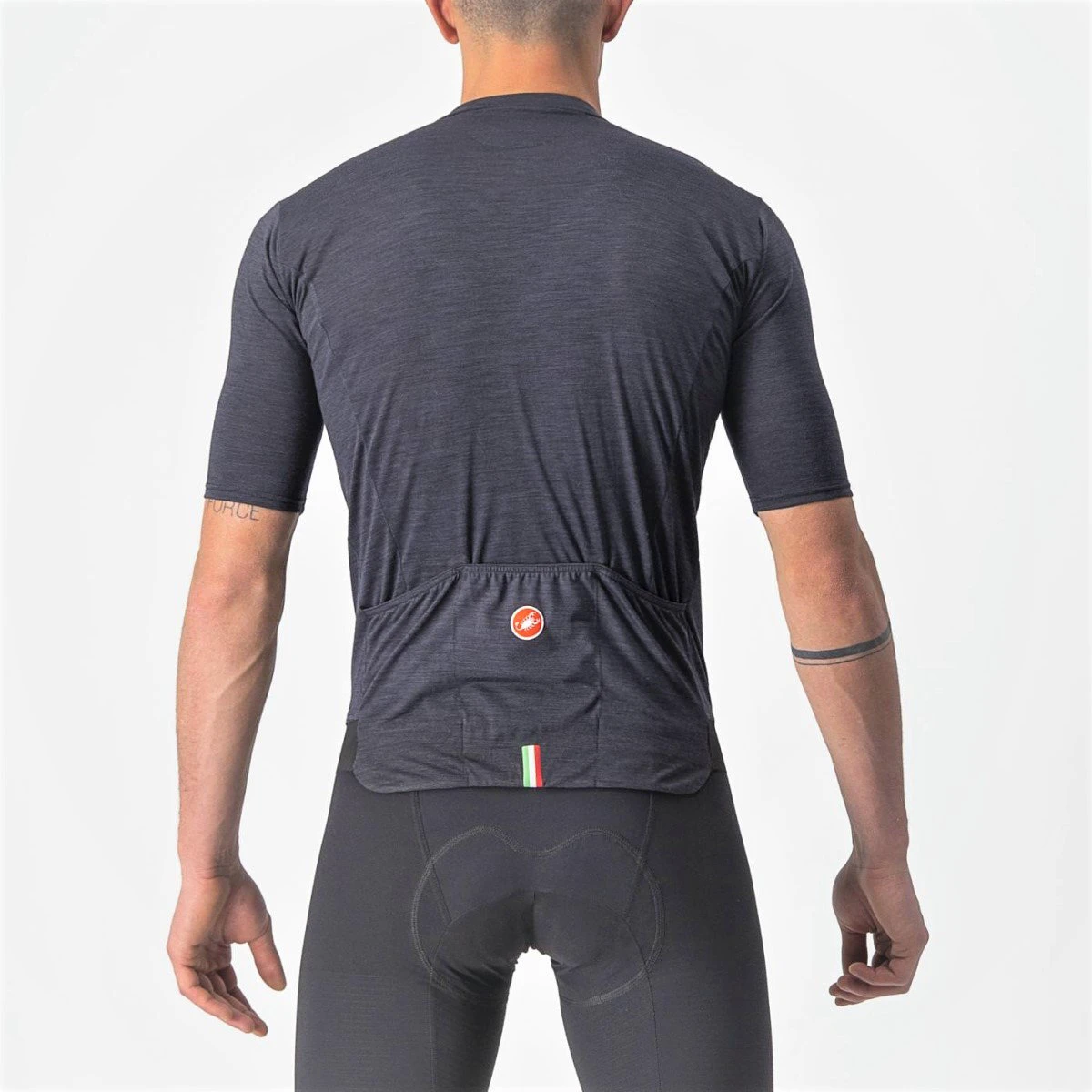 2. Castelli - tricou pentru ciclism cu maneca scurta Essenza Jersey - negru