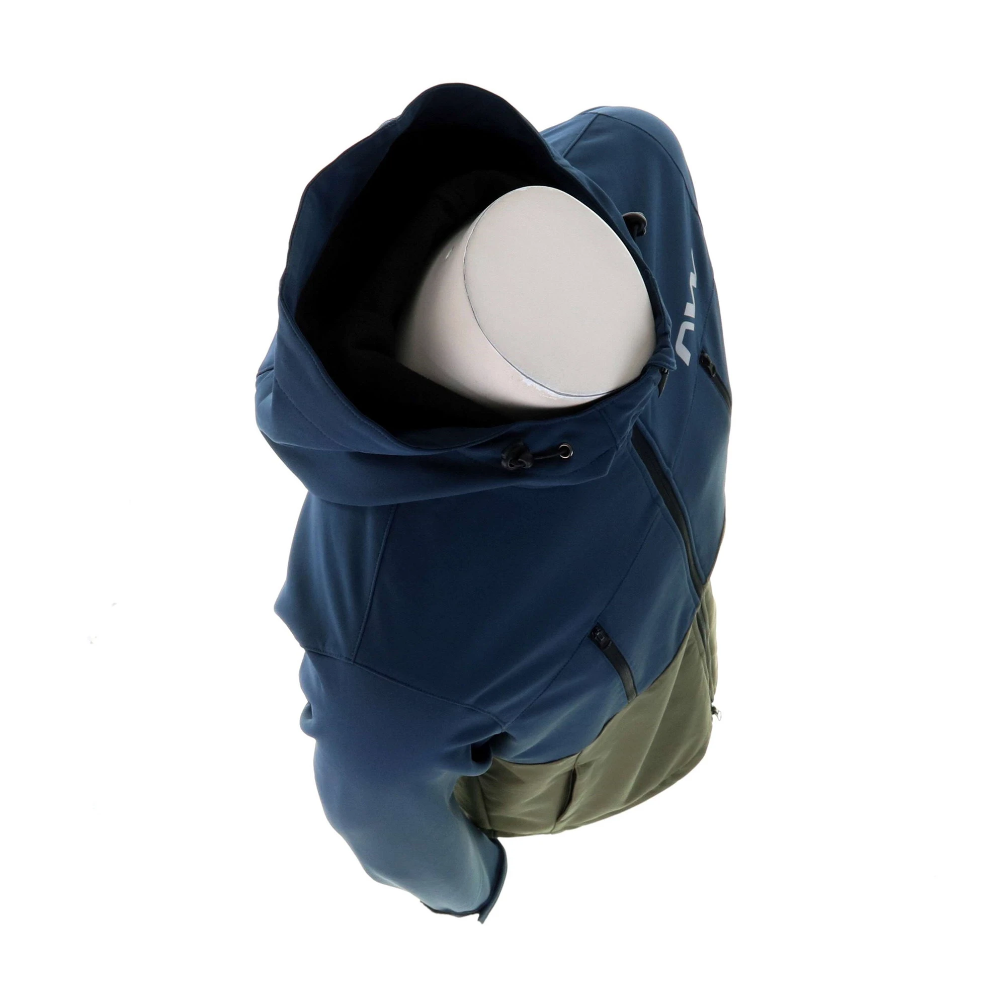 8. Northwave - jacheta ciclism iarna pentru barbati All mountain Easy Out Softshell - albastru verde army
