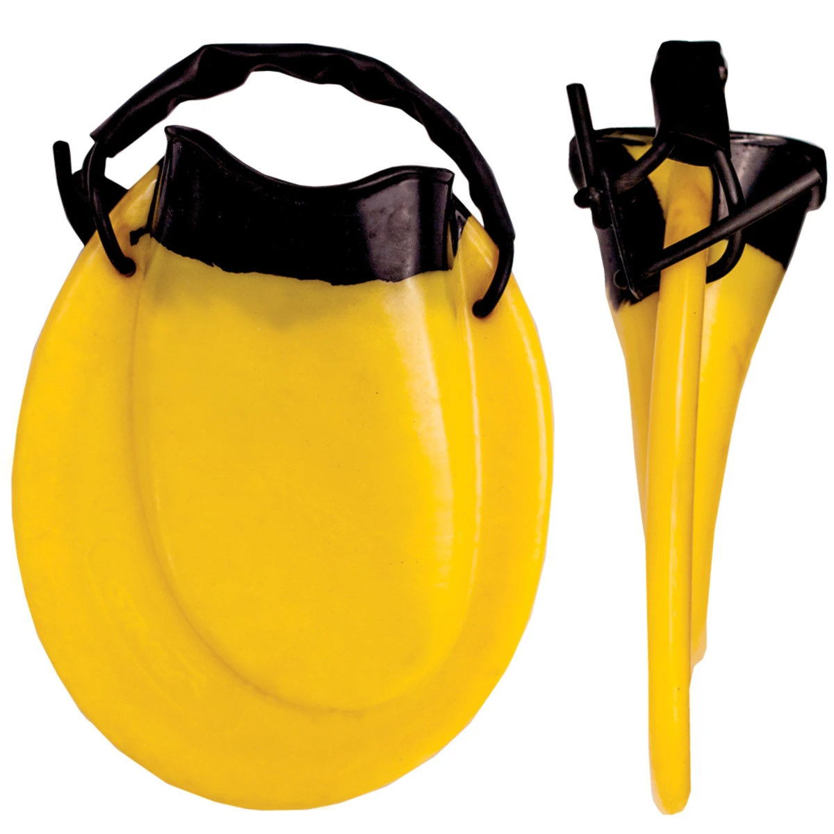 Finis - labe inot pentru adulti Positive Drive - galben negru - 56486