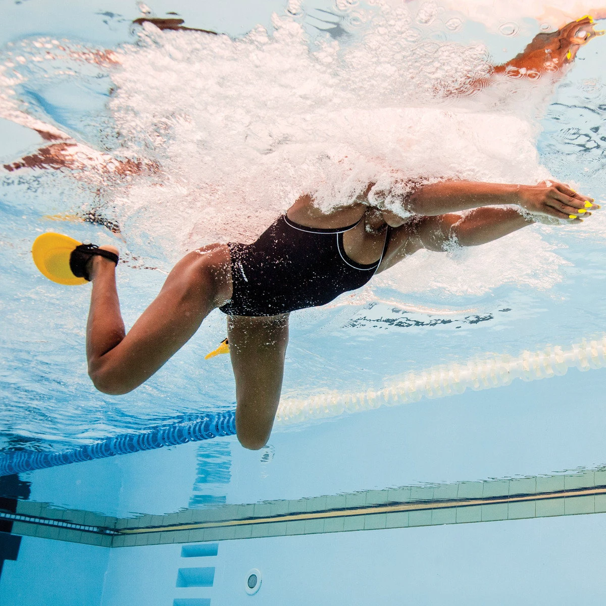 7. Finis - labe inot pentru adulti Positive Drive - galben negru