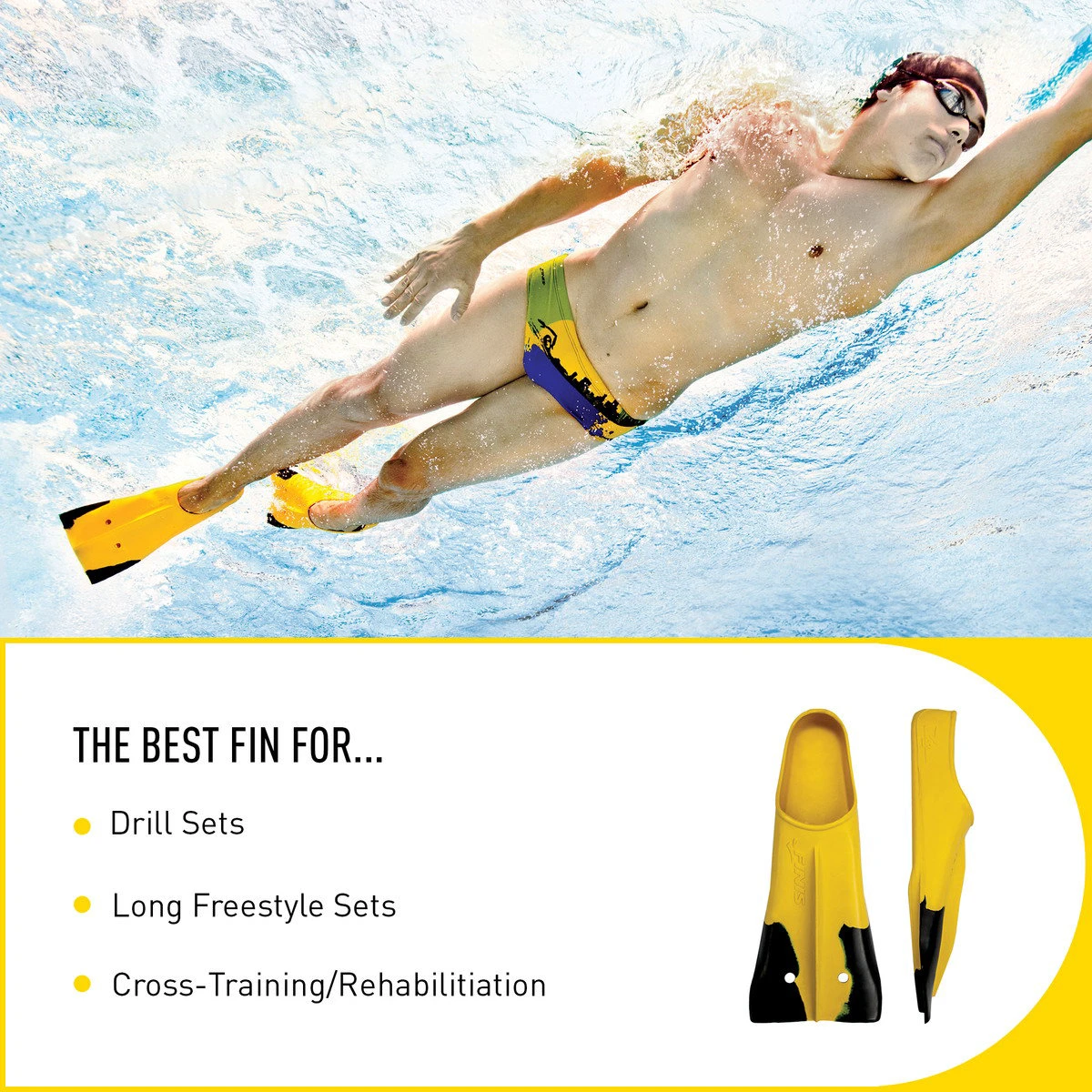4. Finis - labe inot pentru adulti Zoomers Gold Z2 - galben
