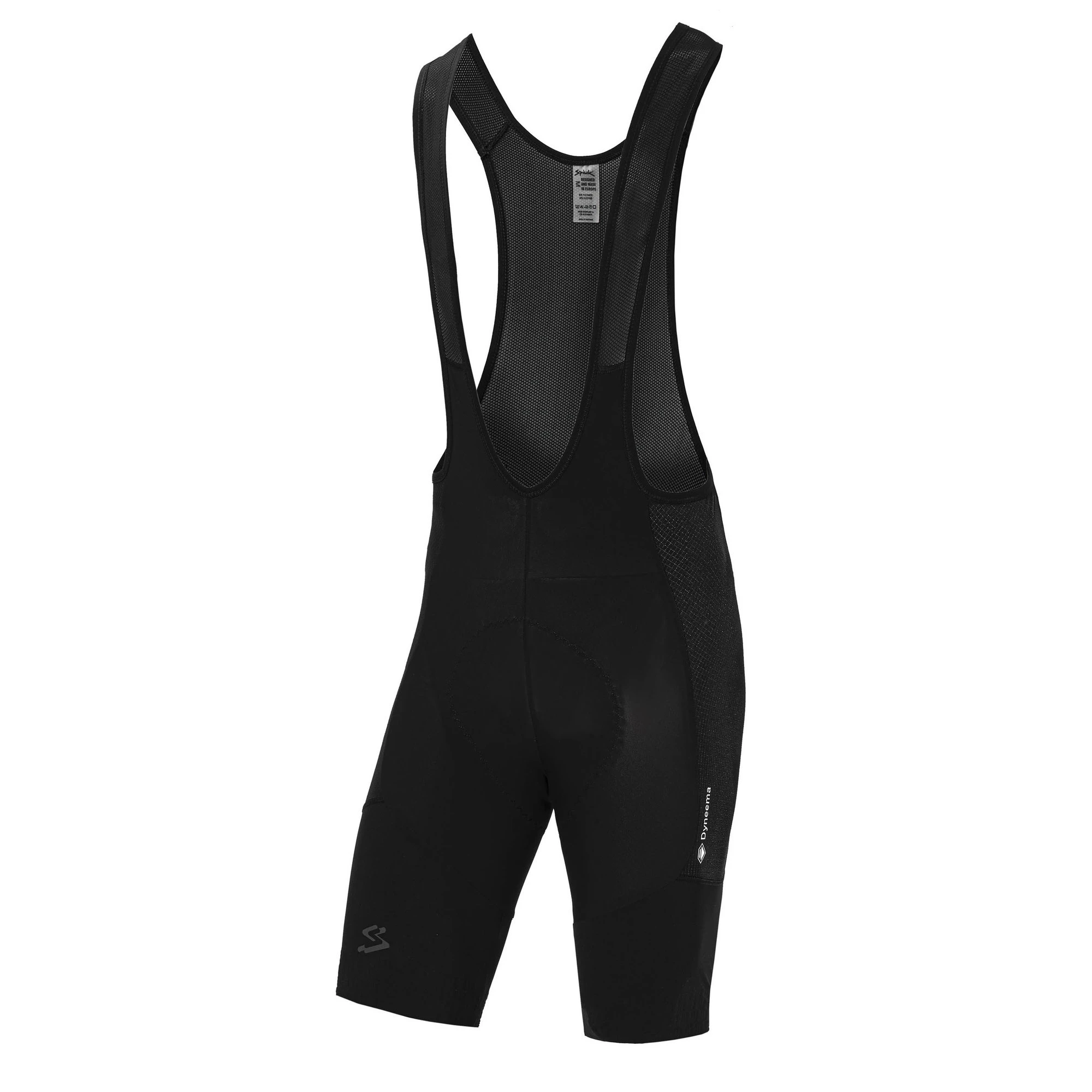 1. Spiuk - Pantaloni scurti ciclism pentru barbati TOP TEN ANTI-ABRASION Bib Short - negru