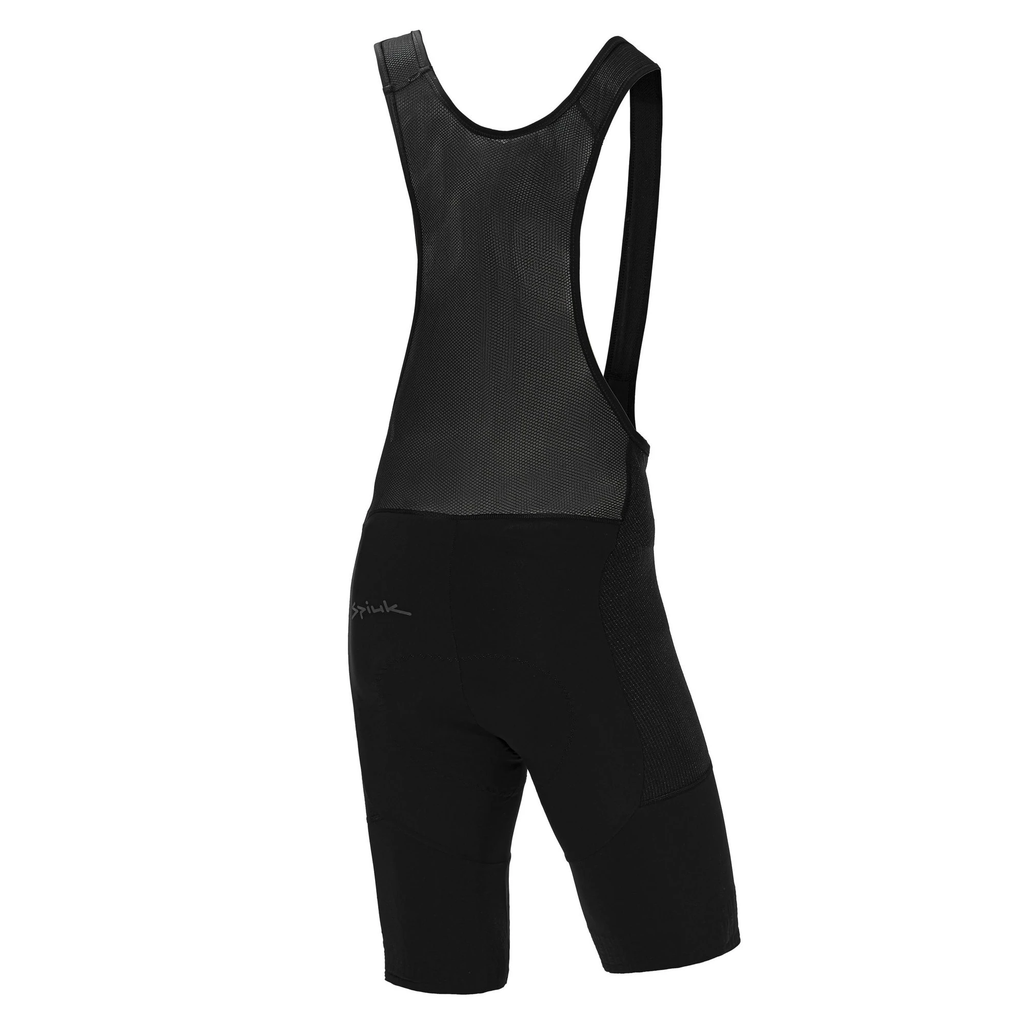 2. Spiuk - Pantaloni scurti ciclism pentru barbati TOP TEN ANTI-ABRASION Bib Short - negru