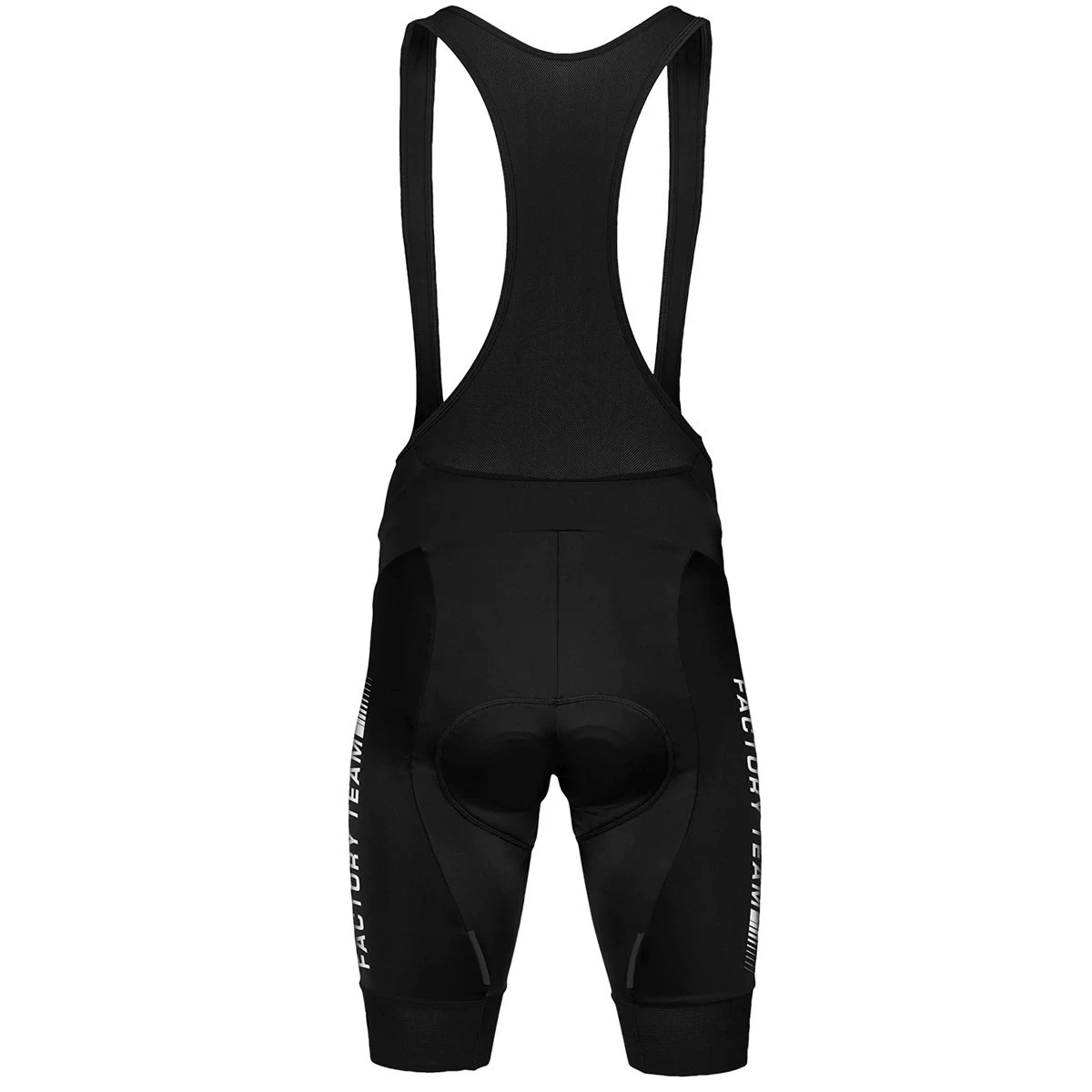 2. Hiru - pantaloni scurti ciclism pentru barbati Core Light Factory bibshorts - negru verde menta
