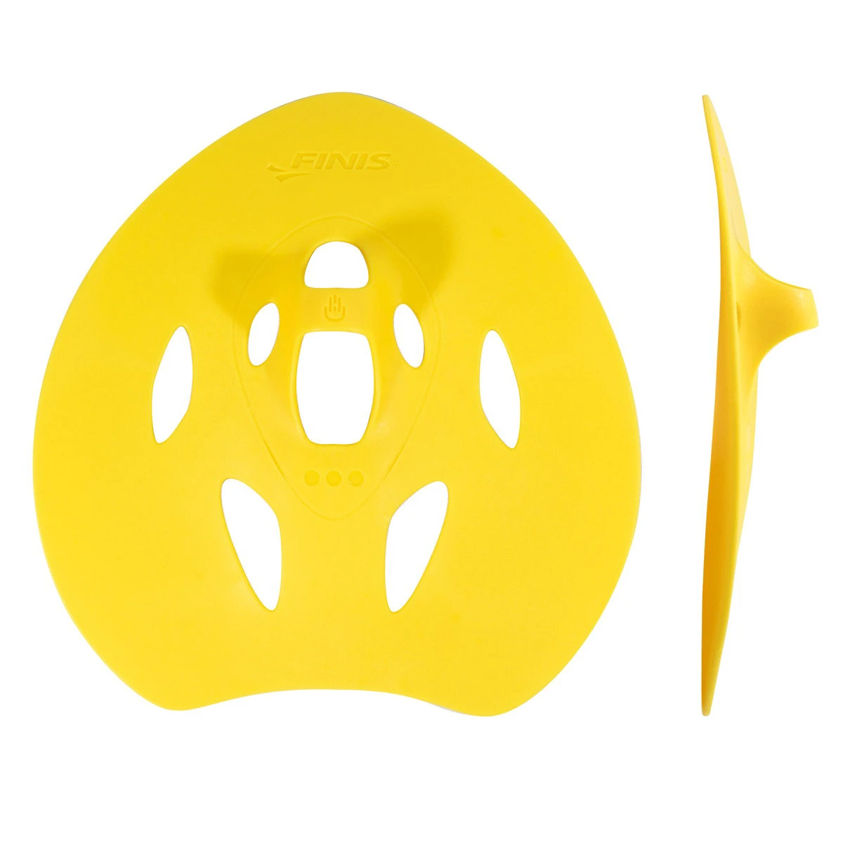 1. Finis - palmare inot Manta Paddles - galben