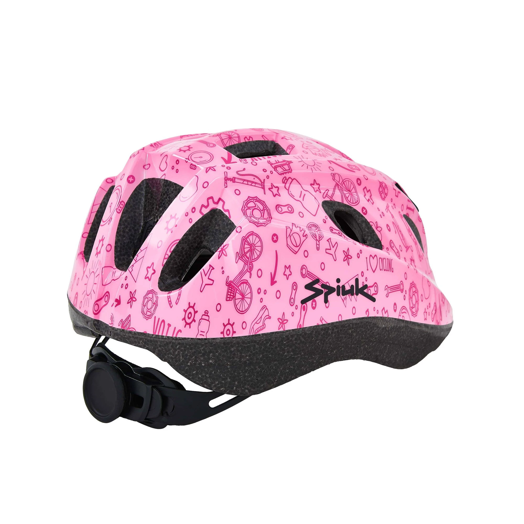 2. Spiuk - Casca ciclism copii KIDS helmet - roz intens
