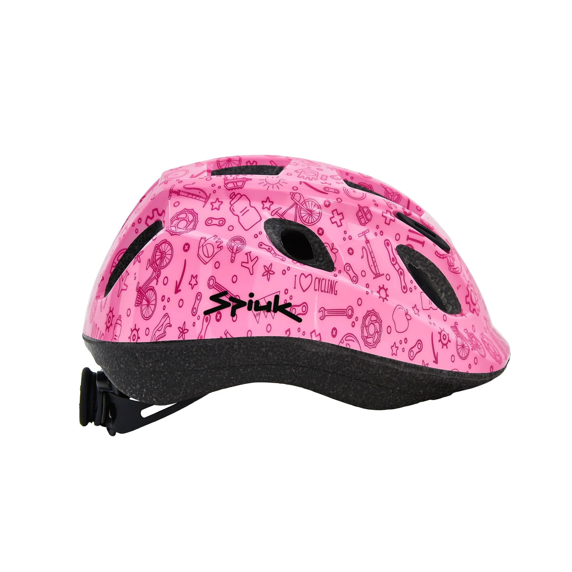 3. Spiuk - Casca ciclism copii KIDS helmet - roz intens