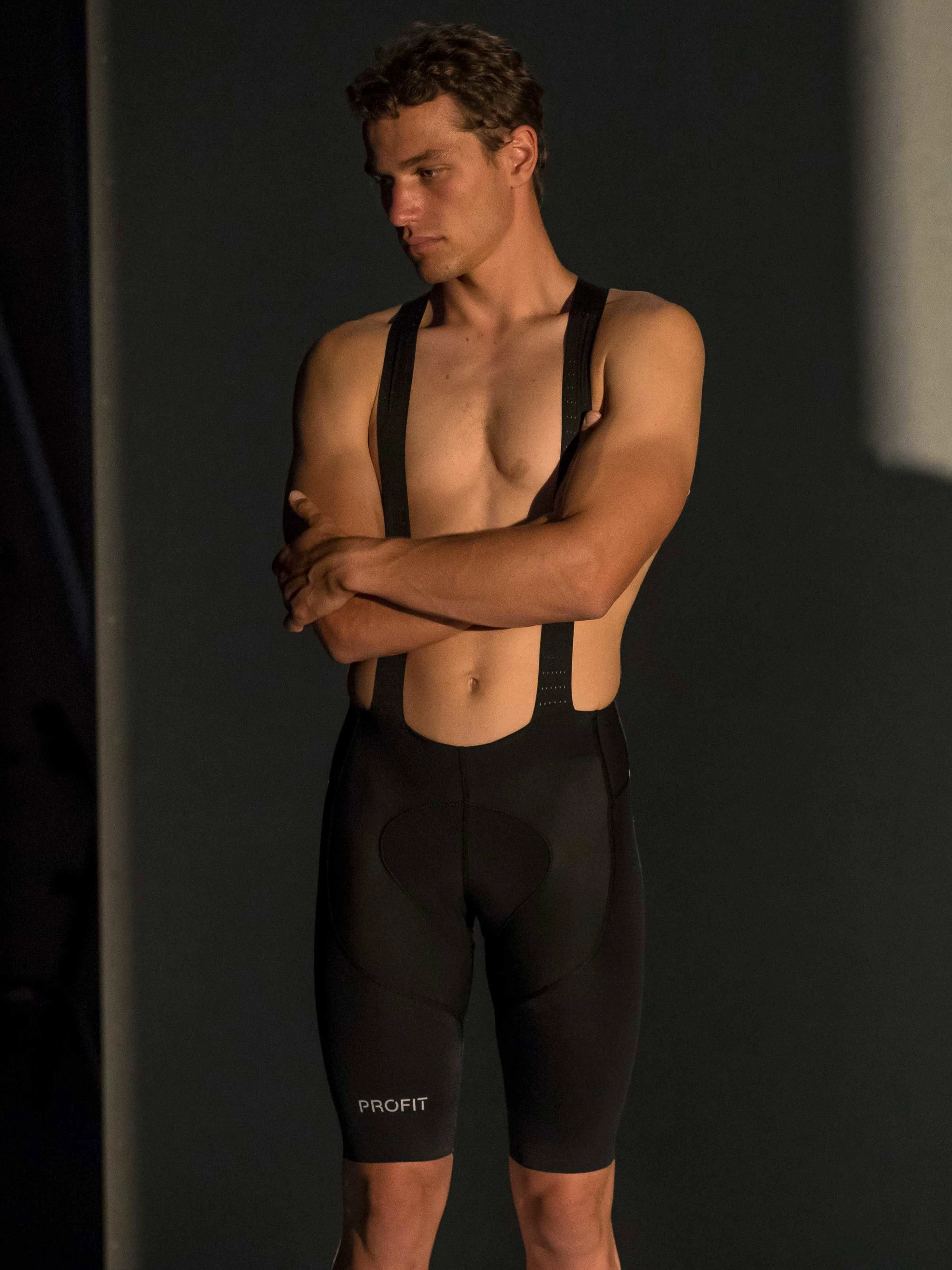 4. Spiuk - Pantaloni scurti ciclism PROFIT SUMMER BibShort - negru