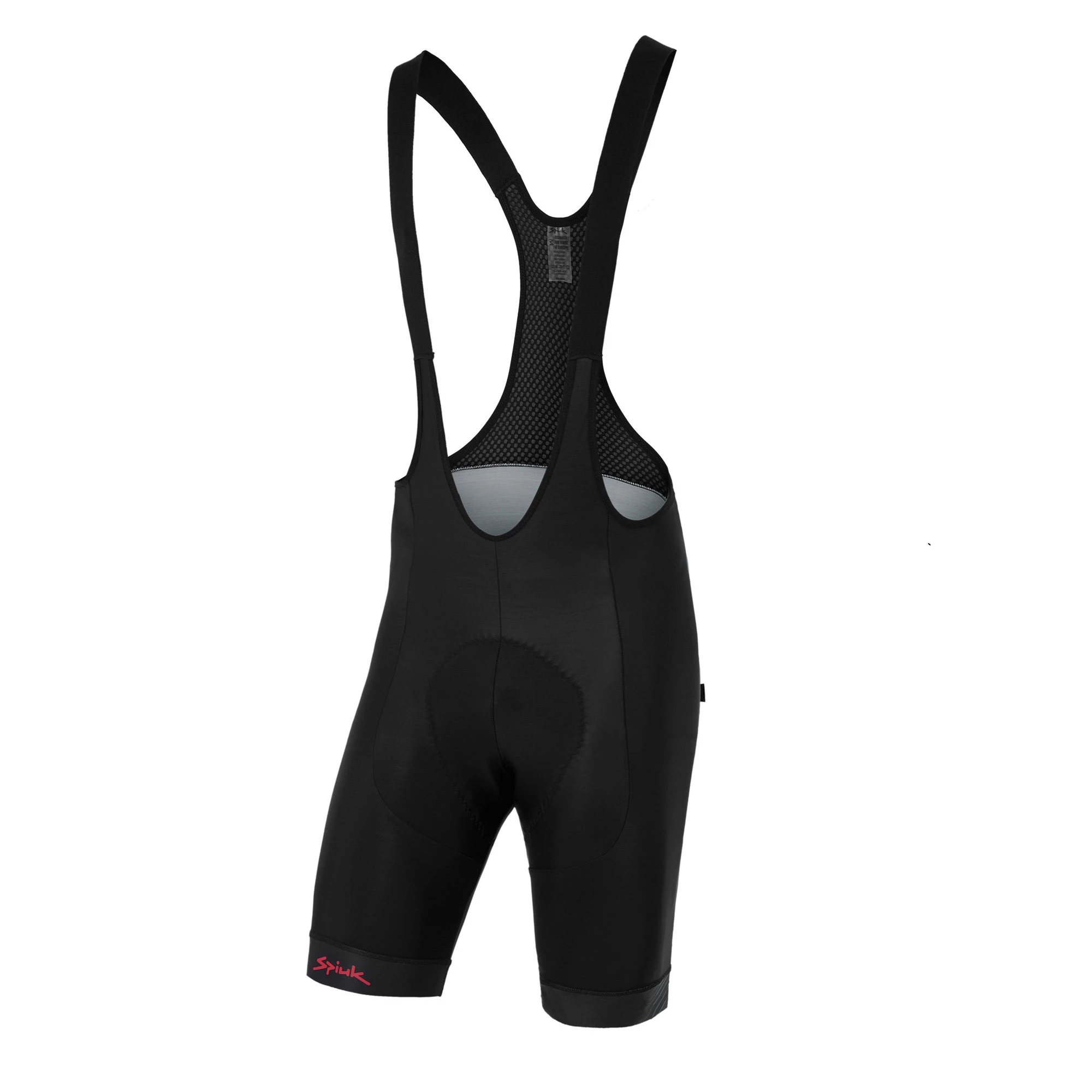 1. Spiuk - Pantaloni scurti ciclism pentru barbati Summum Cuff Stratos bibshort - negru