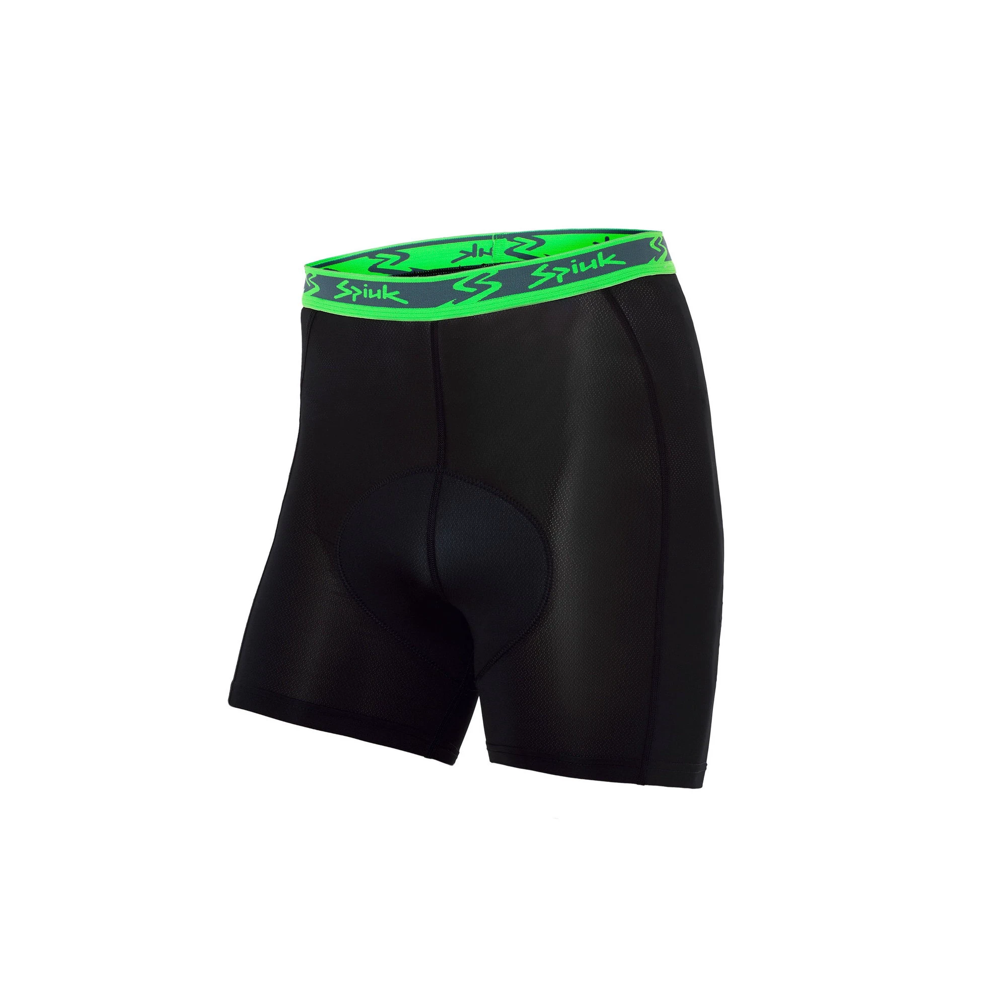 Spiuk - Pantaloni scurti ciclism ANATOMIC Inner Short - negru verde - 60121