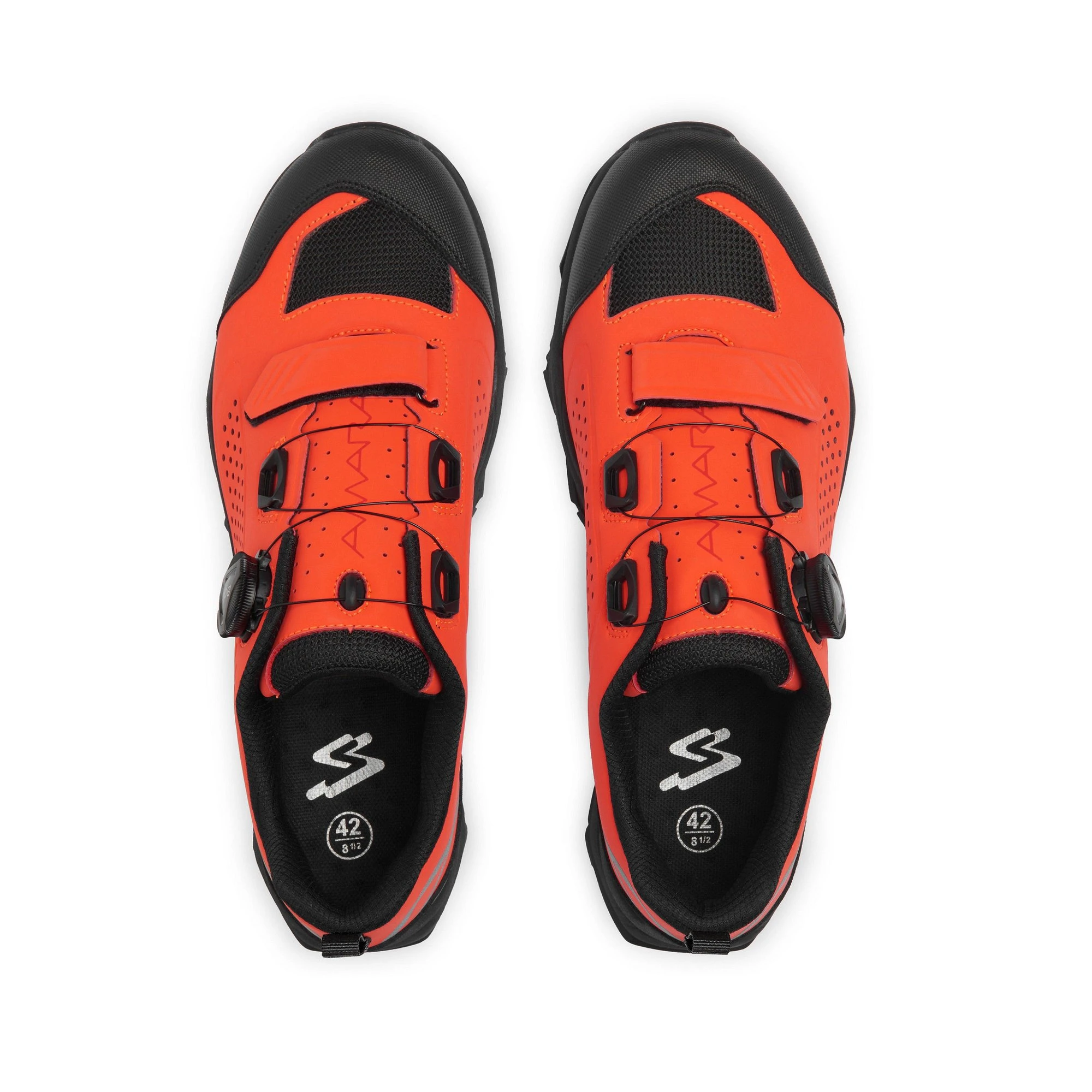 3. Spiuk - Pantofi ciclism MTB AMARA shoes - portocaliu intens scarlet negru