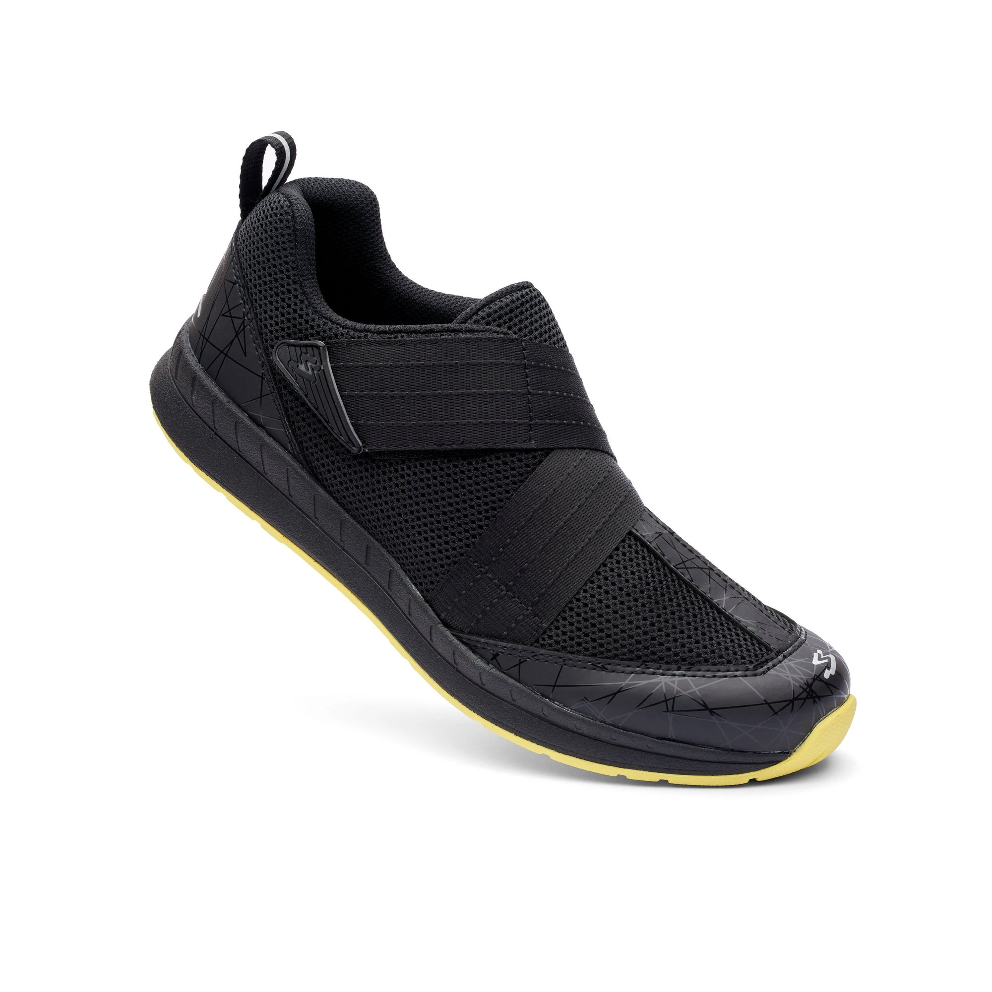 1. Spiuk - Pantofi ciclism indoor MOTIV INDOOR - negru galben