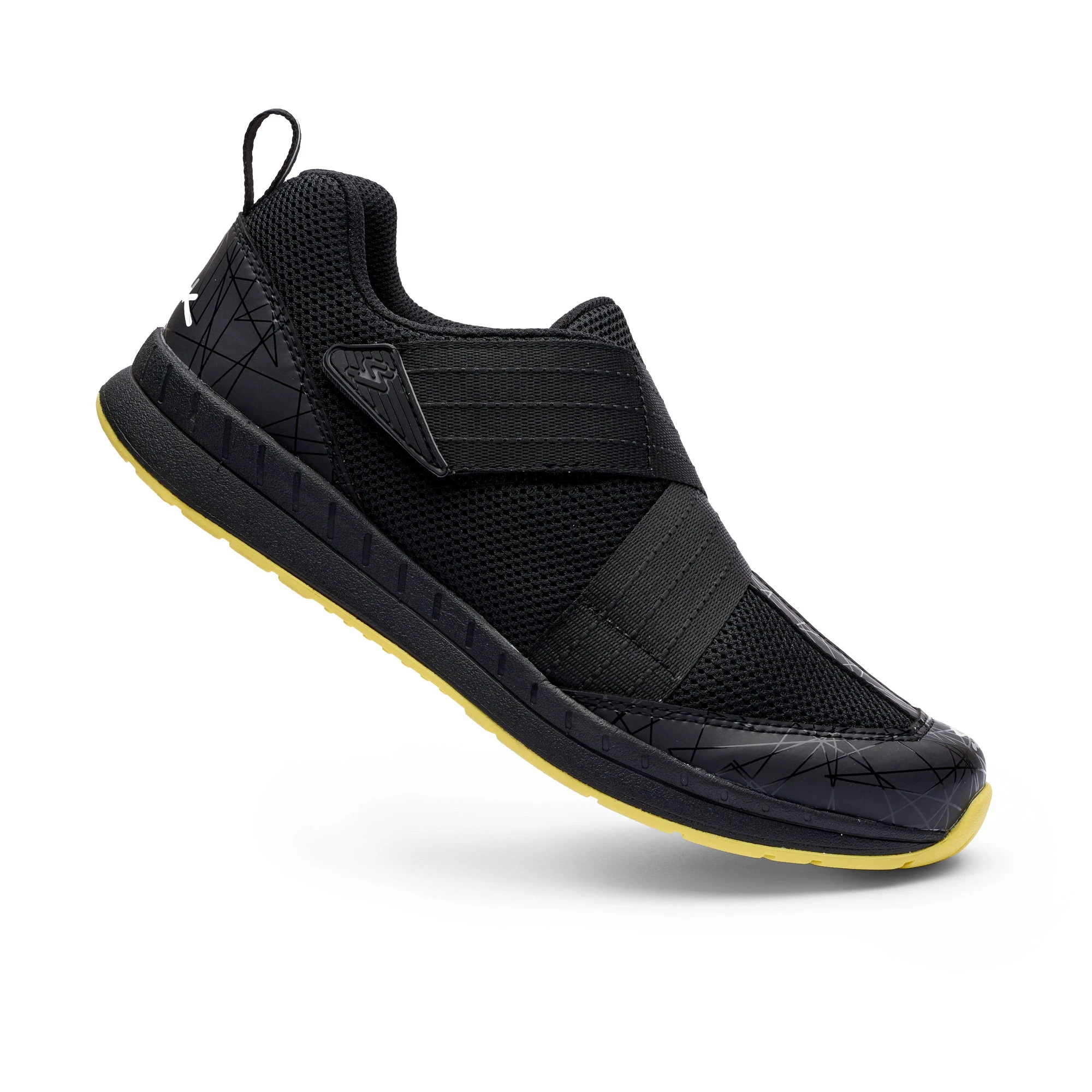 4. Spiuk - Pantofi ciclism indoor MOTIV INDOOR - negru galben