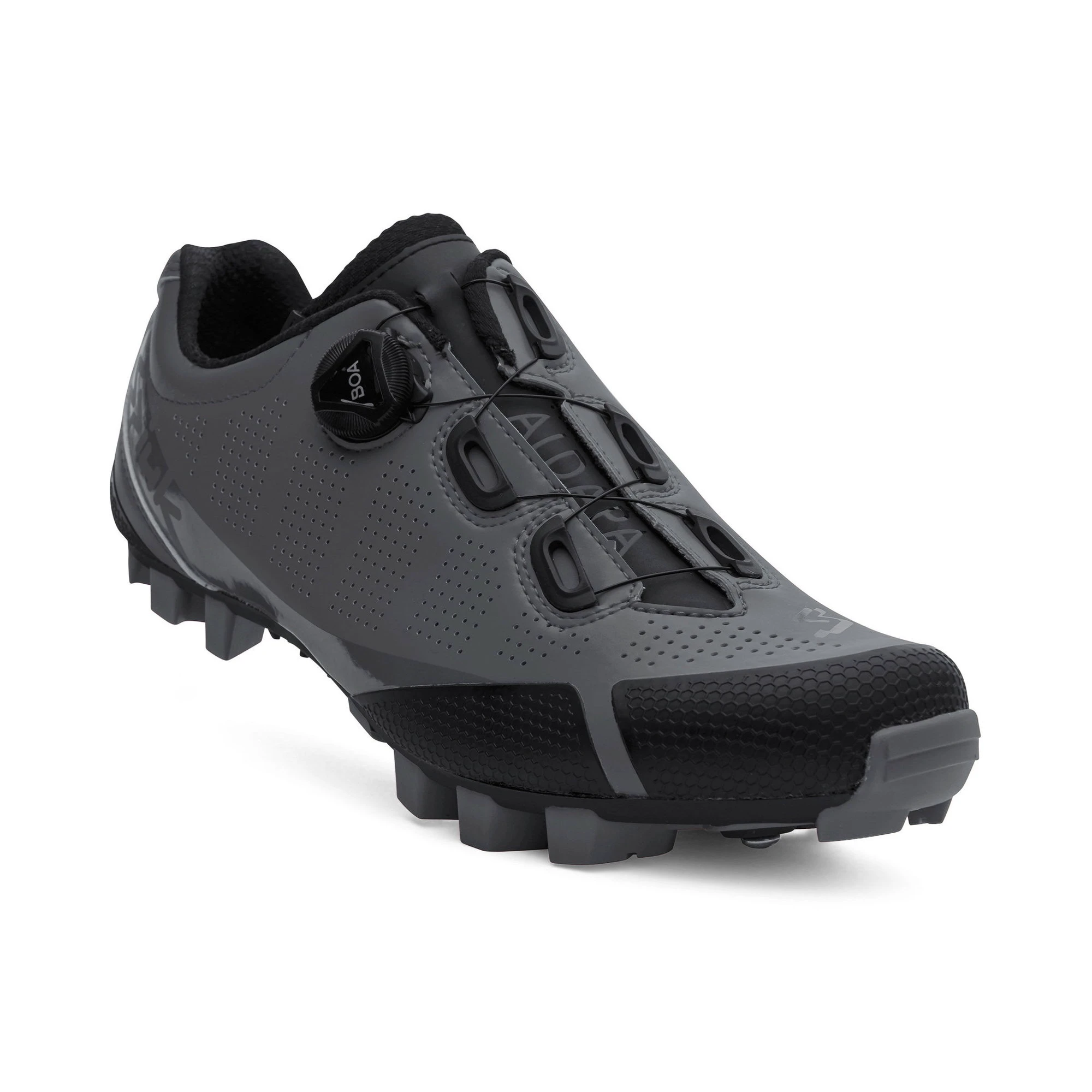 1. Spiuk - Pantofi ciclism MTB ALDAPA MTB shoes - gri inchis negru