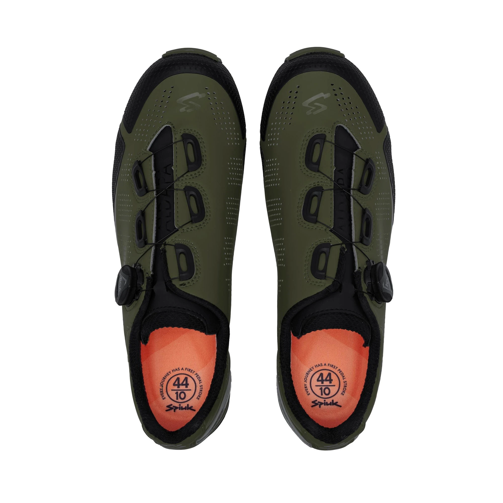 3. Spiuk - Pantofi ciclism MTB ALDAPA MTB shoes - verde kaki negru