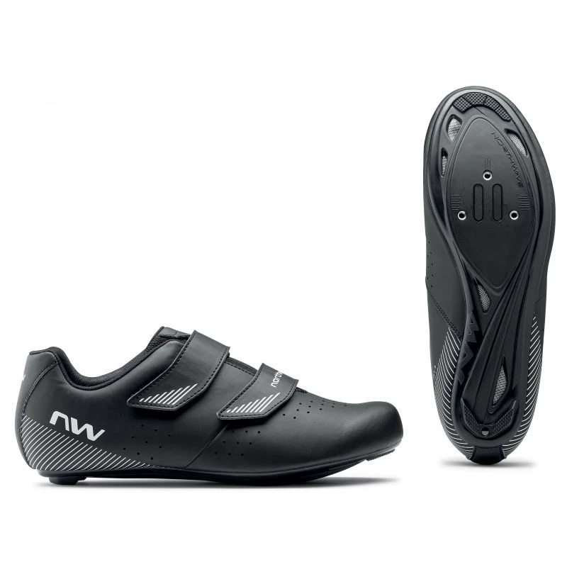 4. Northwave Jet 3 - pantofi pentru ciclism sosea - negru