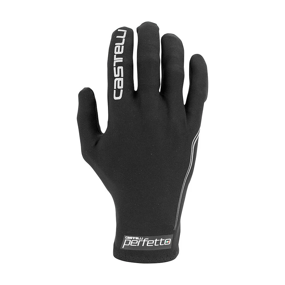 Castelli manusi ciclism calduroase cu degete lungi - Perfetto Light - negru - 60347