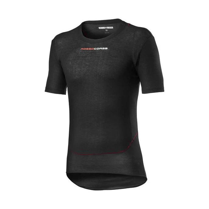 5. Castelli bluza de corp cu maneca scurta Prosecco Tech Short Sleeve - negru
