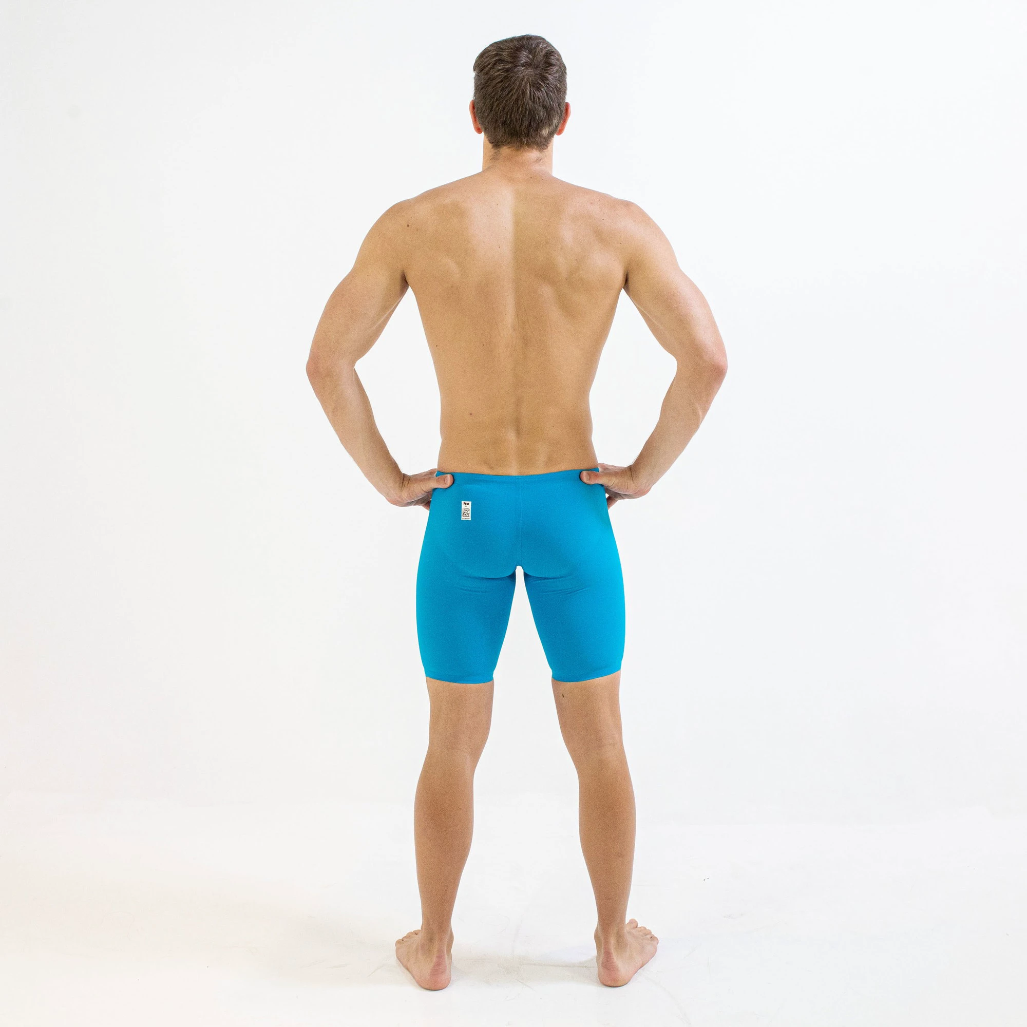 3. Finis - Costum inot tehnic pentru baieti sau barbati - Fuse Jammer - albastru