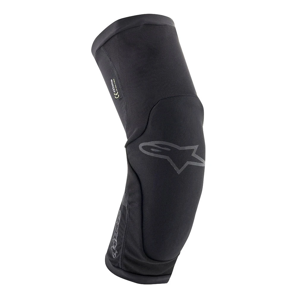 1. Alpinestars - Protecție genunchi pentru ciclism Paragon Plus Protector - negru