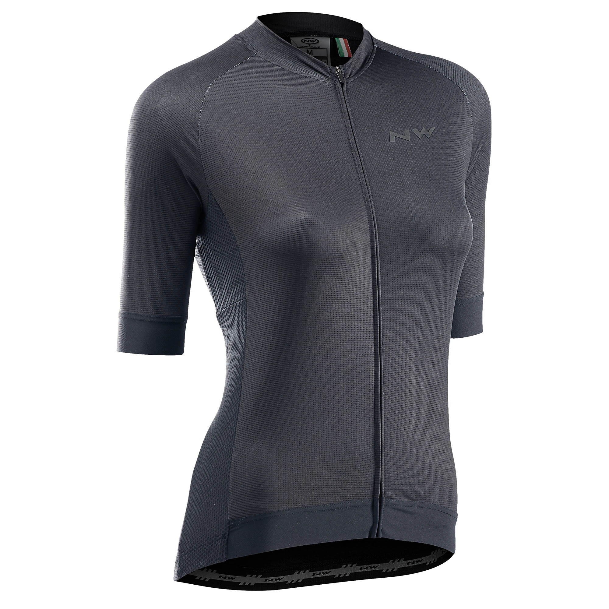 1. Northwave - tricou ciclism cu mânecă scurtă pentru femei Fast Jersey - negru
