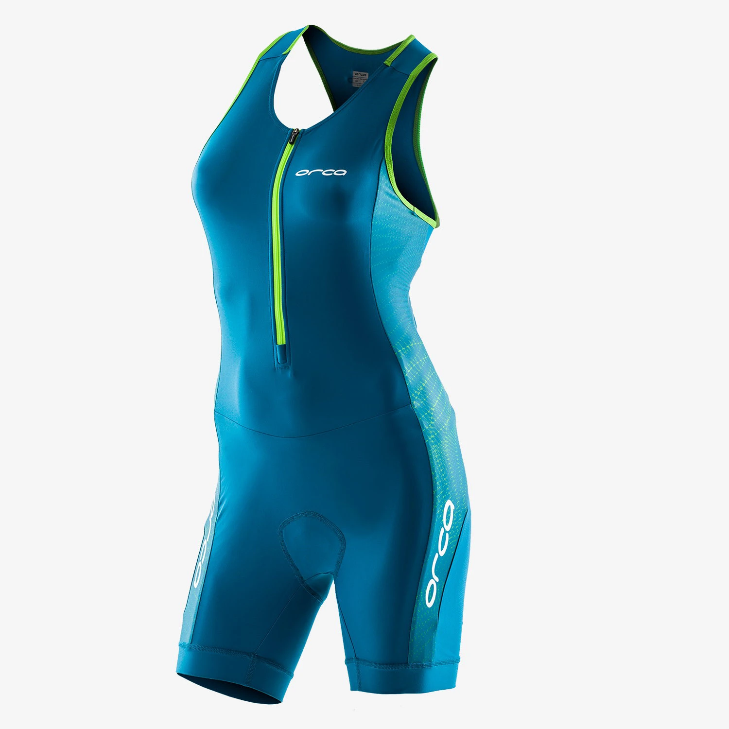 1. Orca Core Race Suit - costum trisuit femei pentru triatlon - albastru