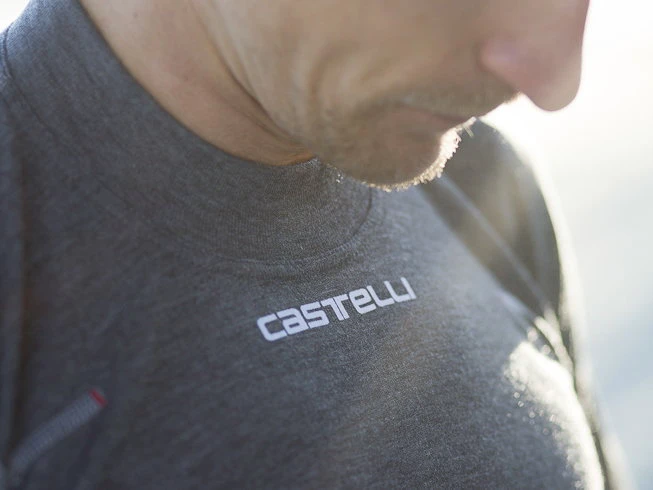 5. Castelli Bluza corp cu maneca lunga Flanders Warm LS - gri