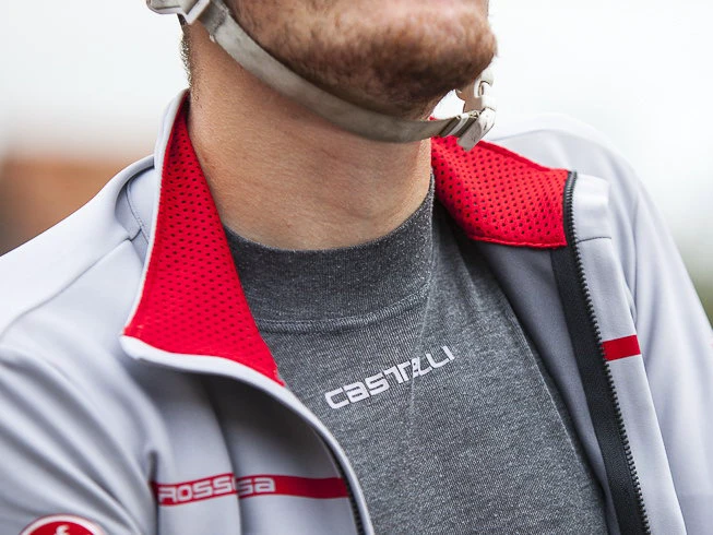 3. Castelli Bluza corp cu maneca lunga Flanders Warm LS - gri