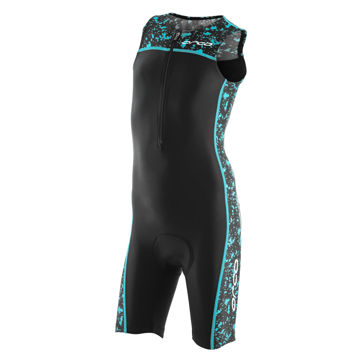 Orca Core Race Suit costum triatlon copii negru-albastru - 60874