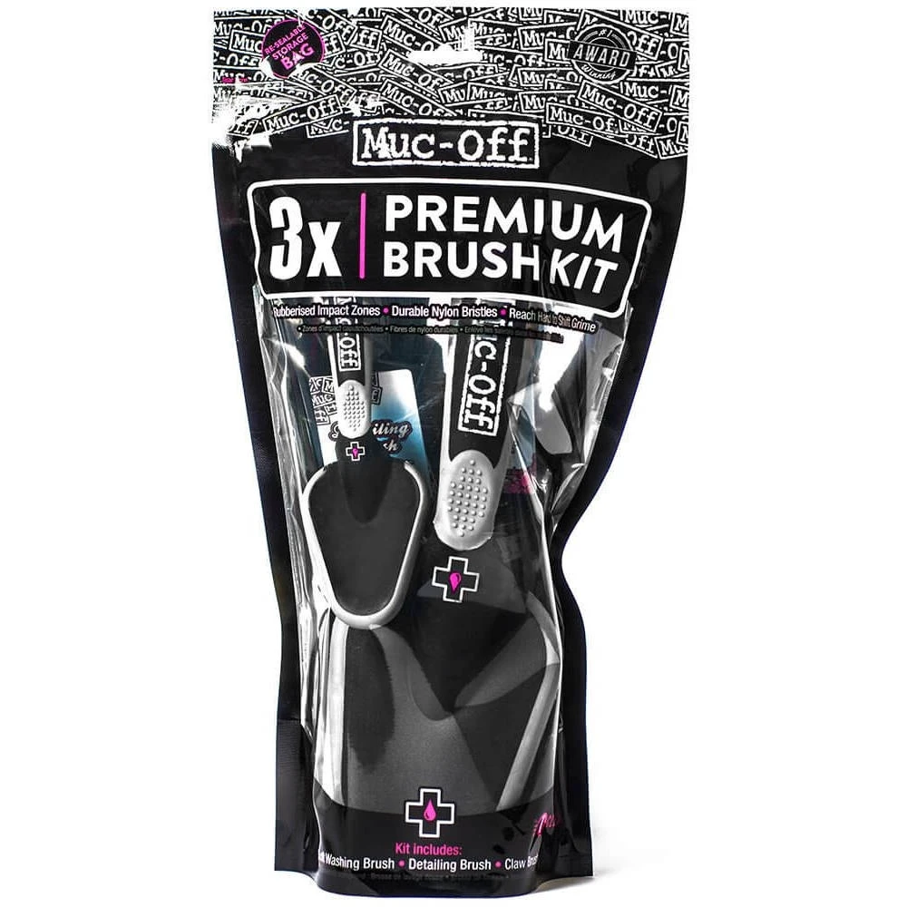 1. Muc-Off set 3 perii pentru curatarea bicicletei