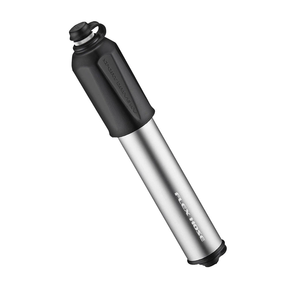 4. Lezyne - mini pompa - CNC Sport Drive HV Small - 90 psi | 6.2 bar - negru - 98g