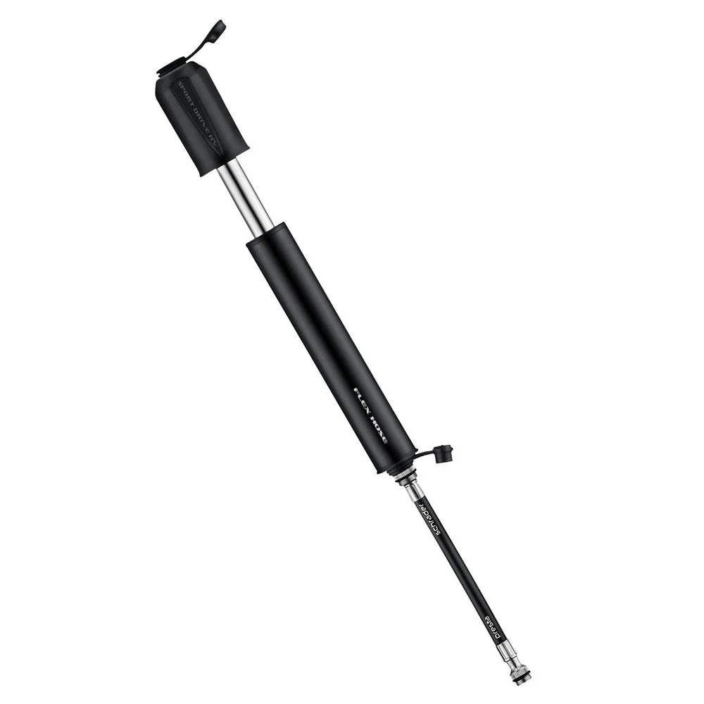 3. Lezyne - mini pompa - CNC Sport Drive HV Small - 90 psi | 6.2 bar - negru - 98g