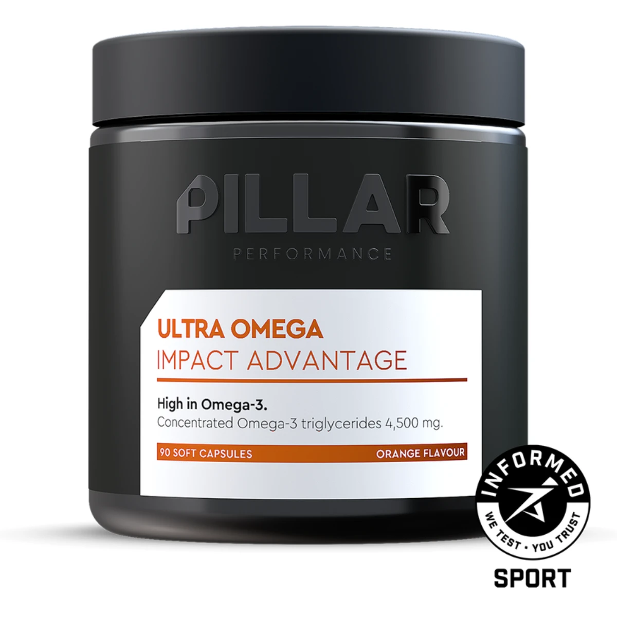 1. Pillar Performance - Ultra Omega - orange - 90 capsule moi