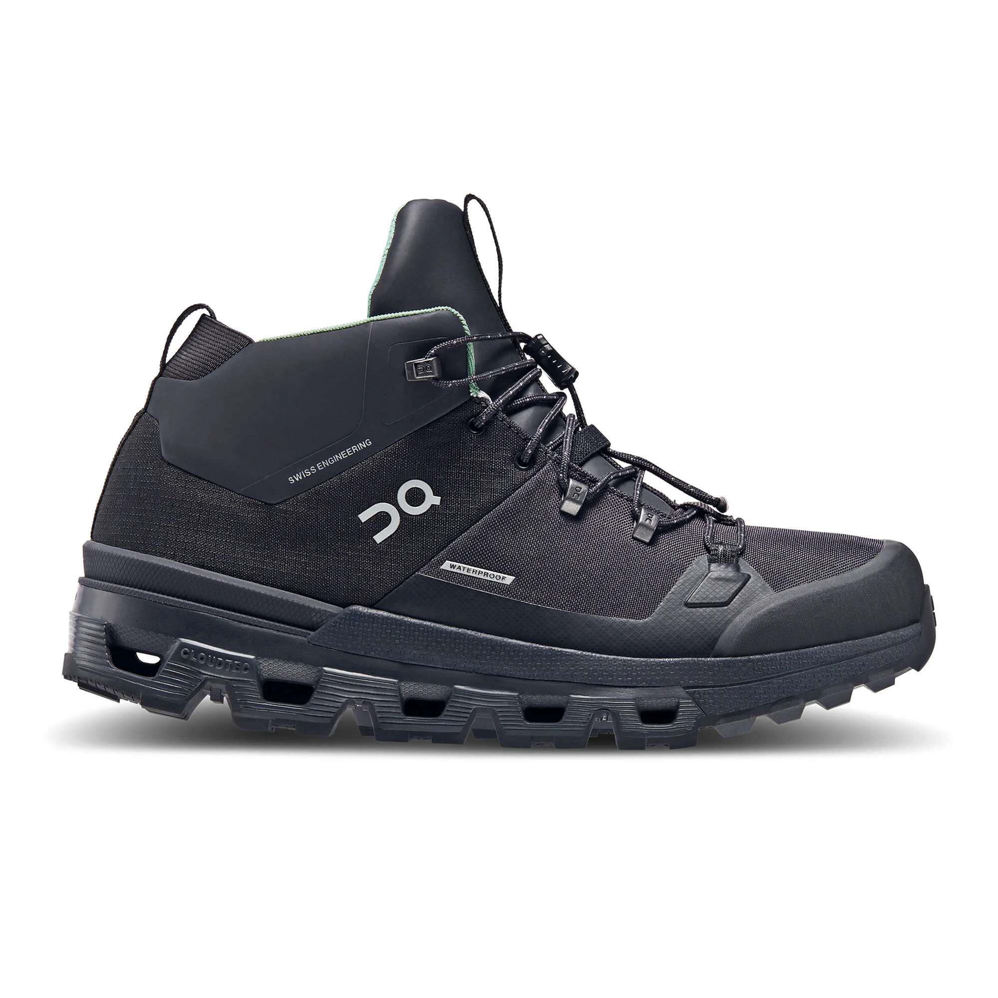 On - ghete sport pentru femei - Cloudtrax Waterproof W - Negru - 61189