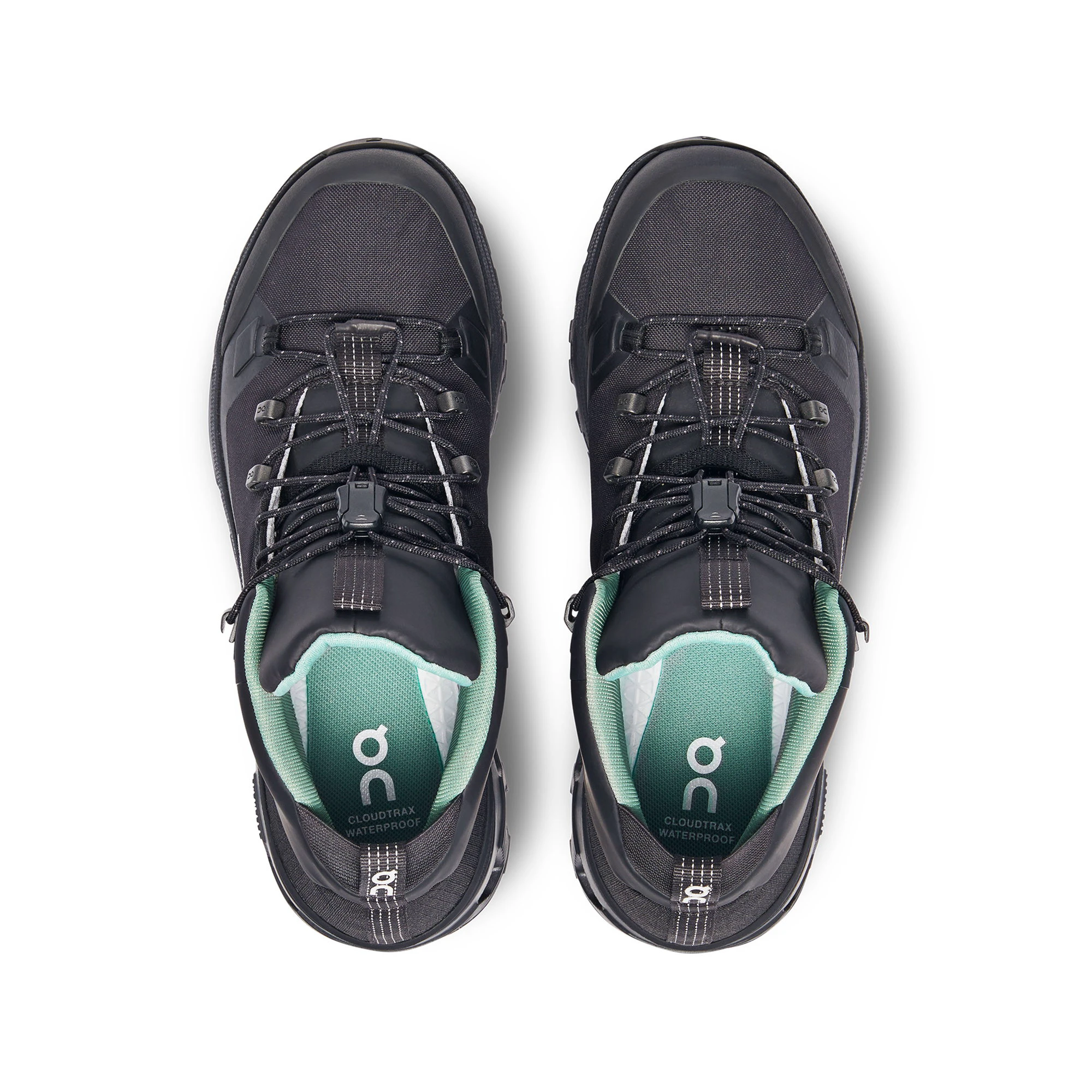 2. On - ghete sport pentru femei - Cloudtrax Waterproof W - Negru