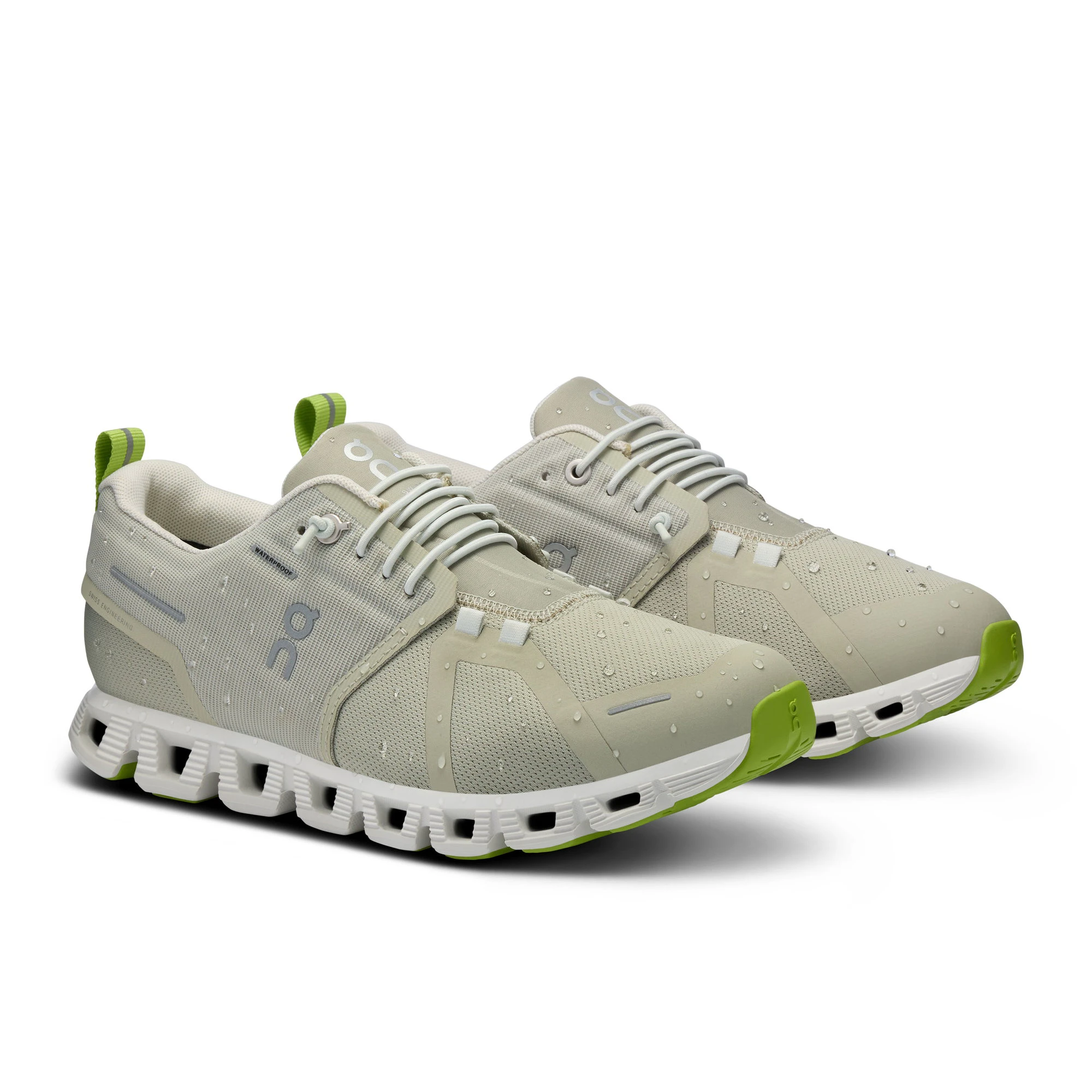 6. On - pantofi alergare - Cloud 5 Waterproof W - Chalk | Ice