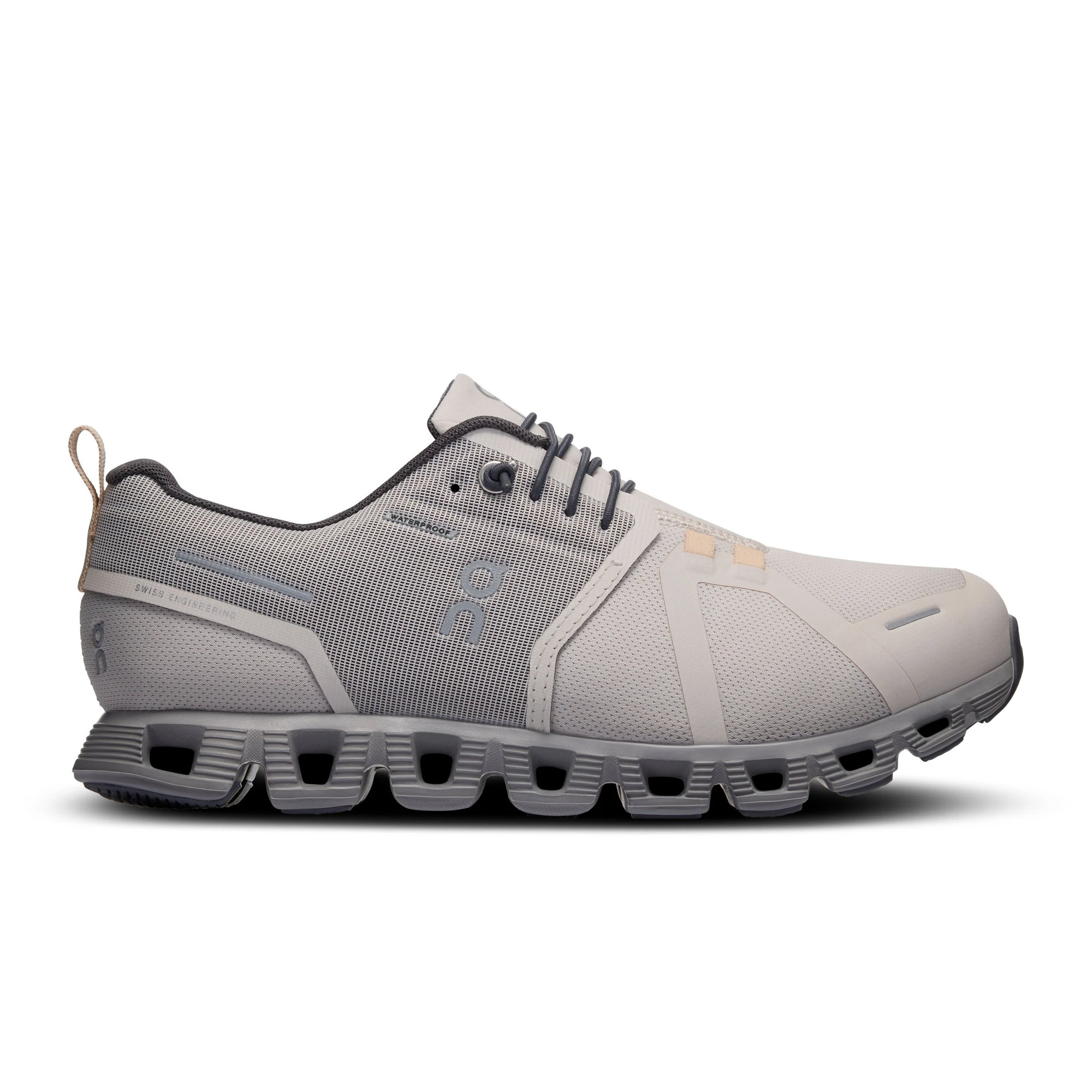 On - pantofi alergare - Cloud 5 Waterproof W - Pearl | Fog - 61226