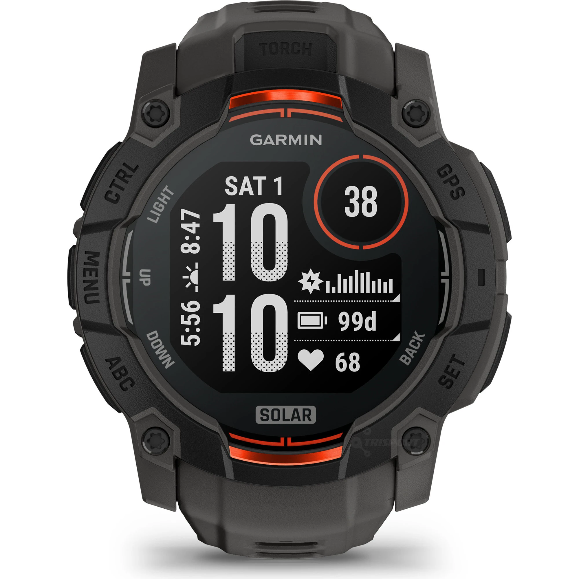 1. Garmin Instinct 3 SOLAR 50mm - Smartwatch Robust GPS