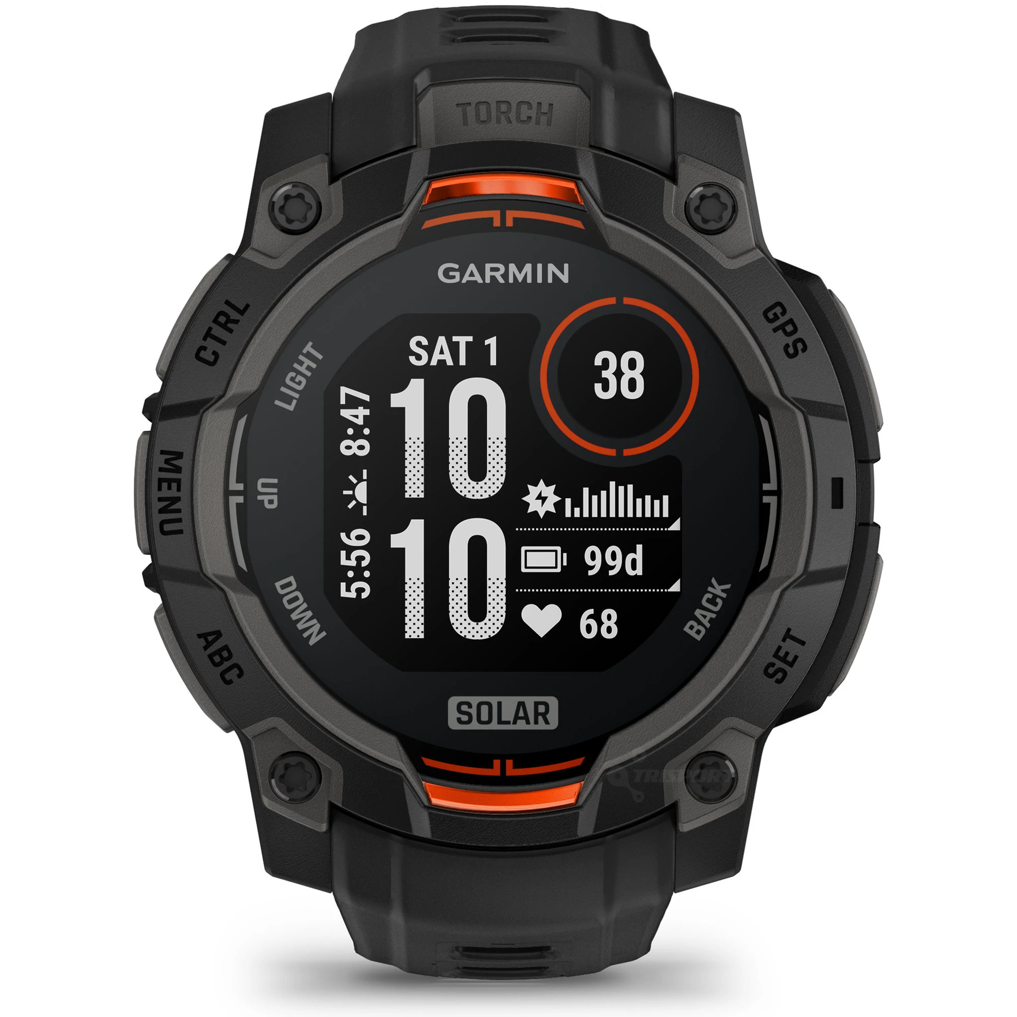1. Garmin Instinct 3 SOLAR 45mm - Smartwatch Robust GPS