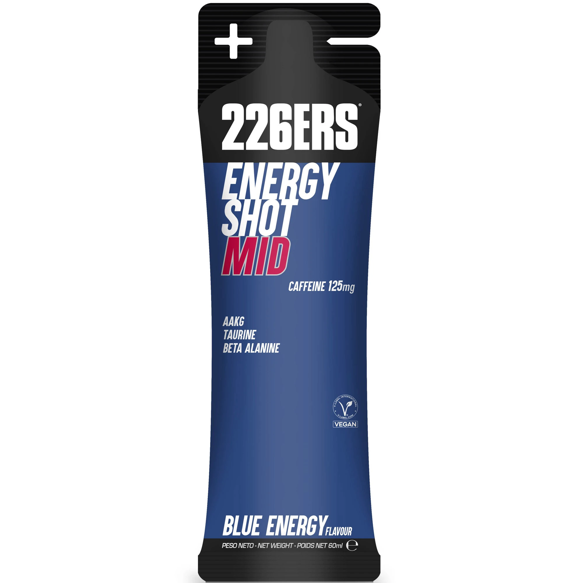 1. Shot energizant 226ers Energy Shot Stick 60ml - Blue Energy Mid