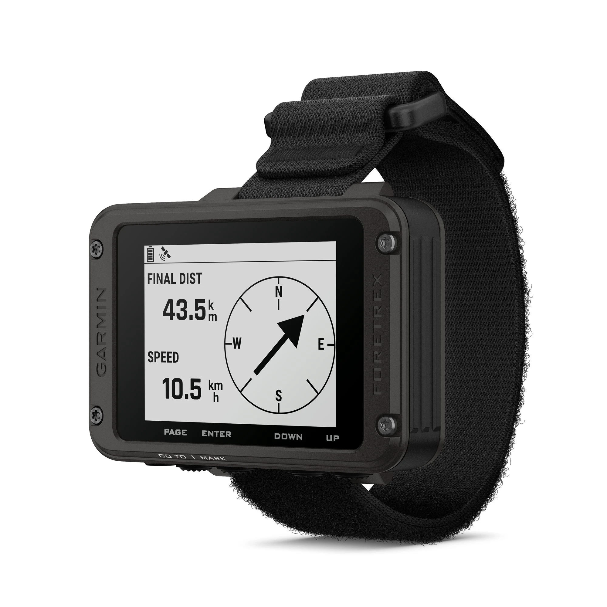 1. Garmin Foretrex 801 Navigator cu GPS purtat la încheietura mâinii