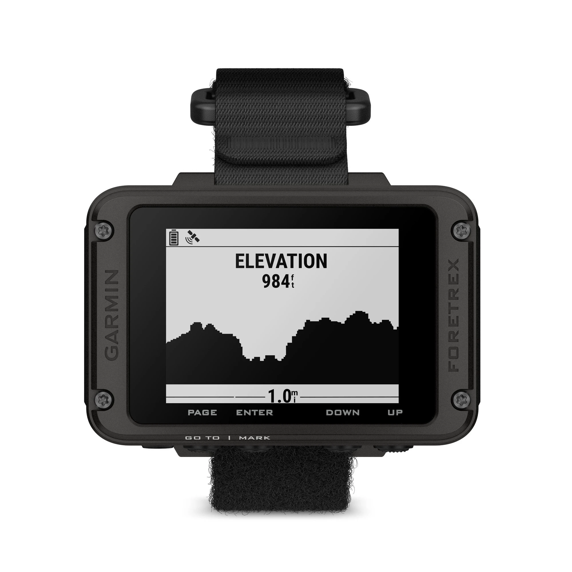3. Garmin Foretrex 801 Navigator cu GPS purtat la încheietura mâinii