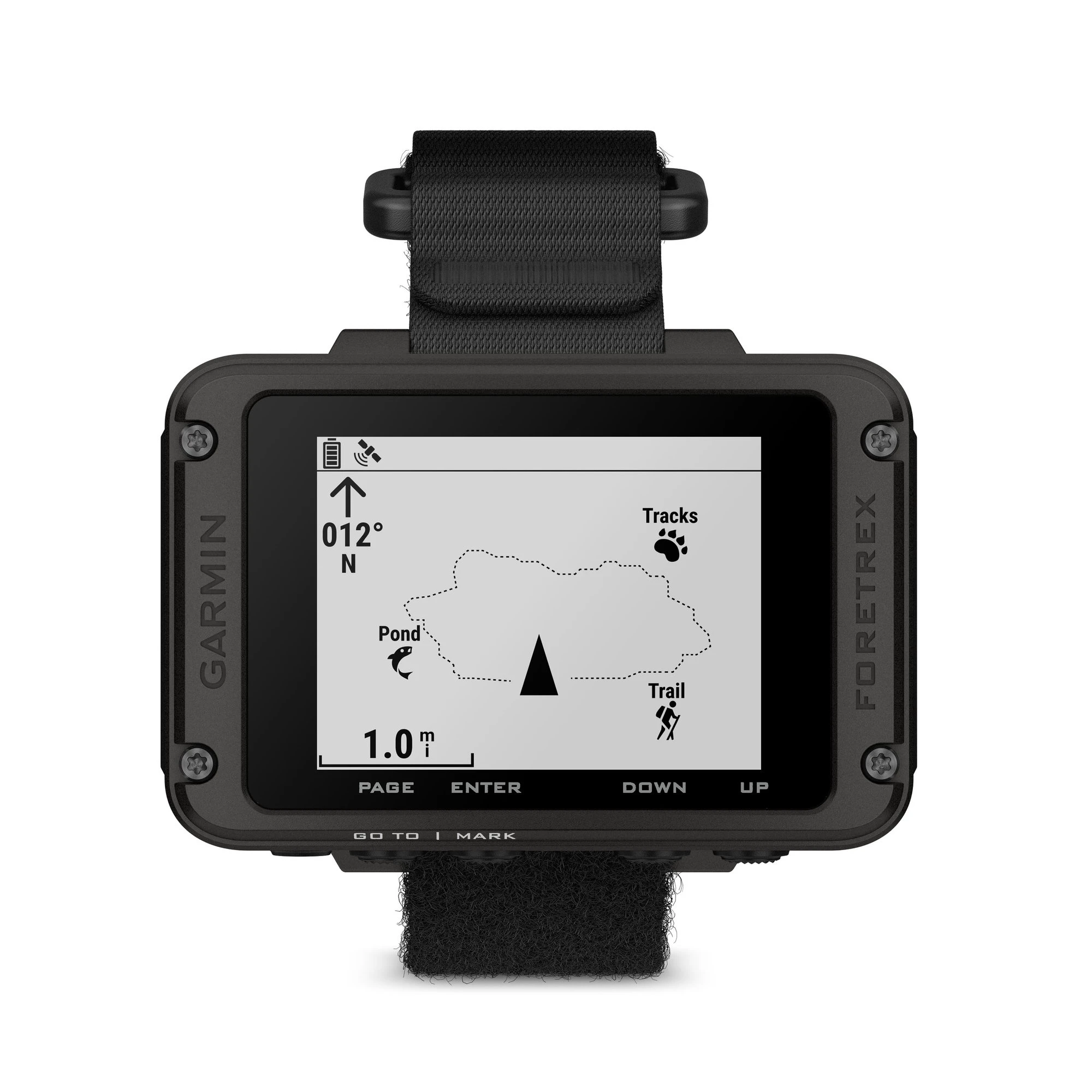 4. Garmin Foretrex 801 Navigator cu GPS purtat la încheietura mâinii