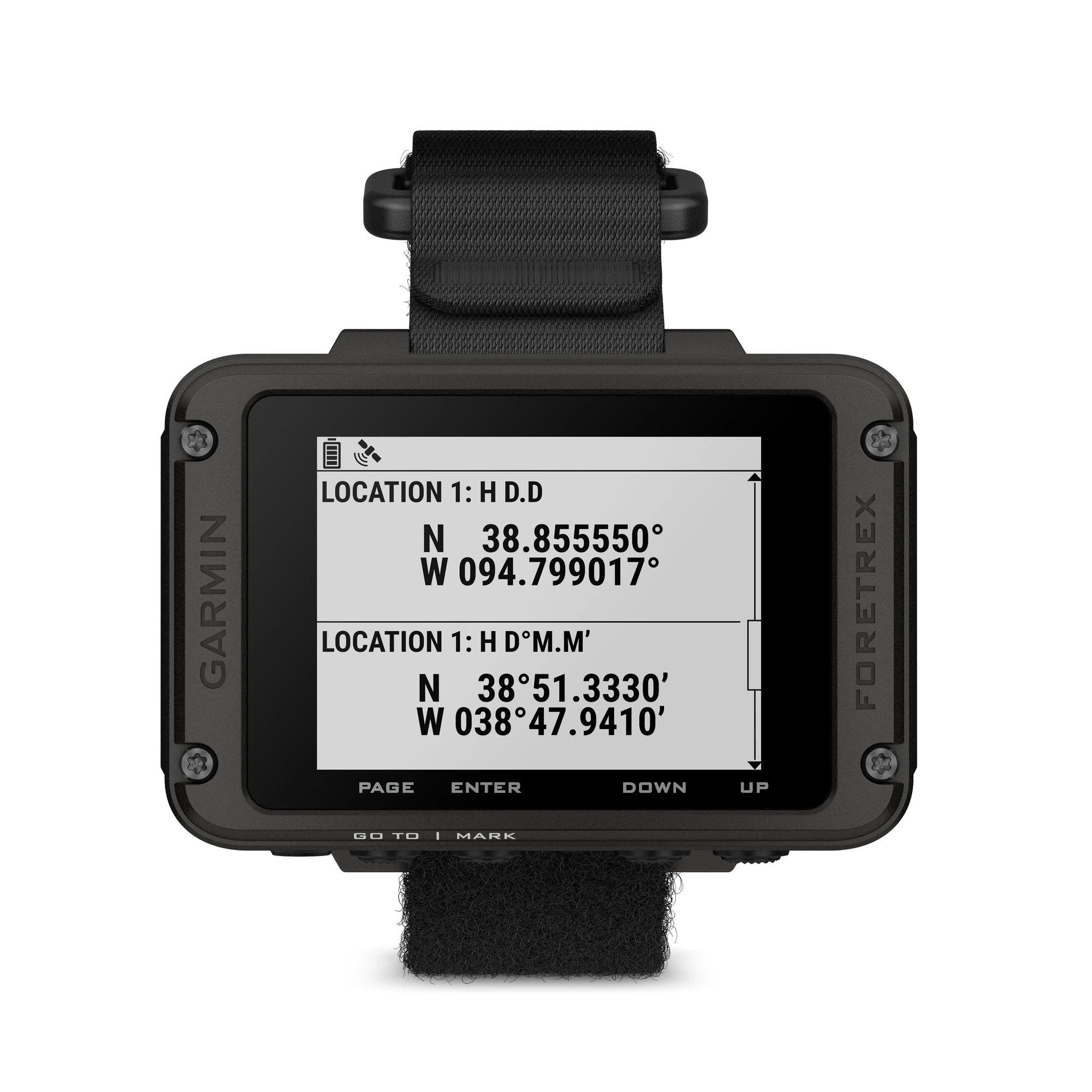 2. Garmin Foretrex 801 Navigator cu GPS purtat la încheietura mâinii