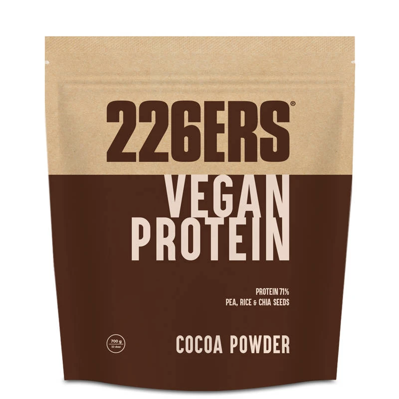 1. Proteină vegană 226ers Vegan Protein 700g - ciocolată