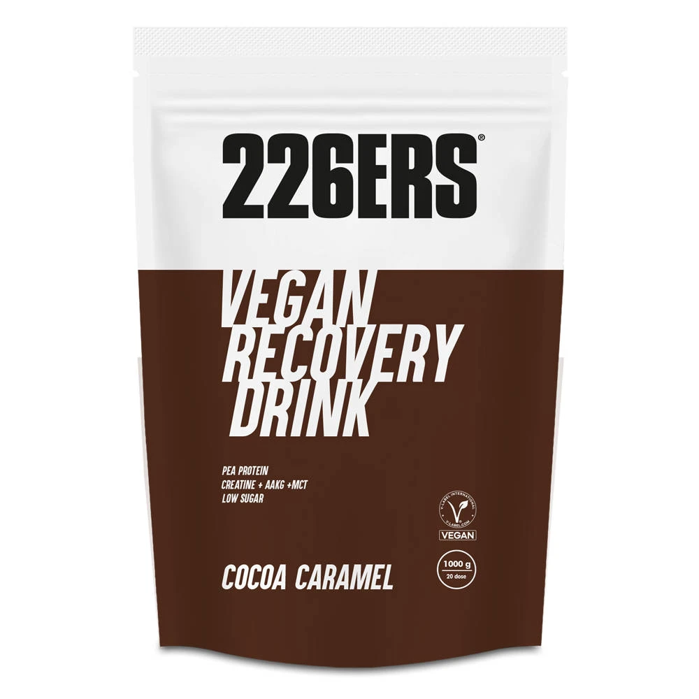 1. 226ers - plic pudra recuperare cu proteine - vegan recovery drink - ciocolata si caramel - 1kg