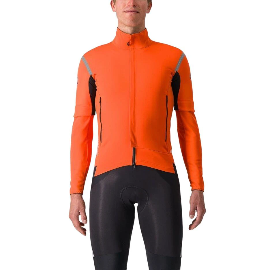 Castelli - jacheta iarna 4-16 gr C - Perfetto RoS Convertible - portocaliu - 71810