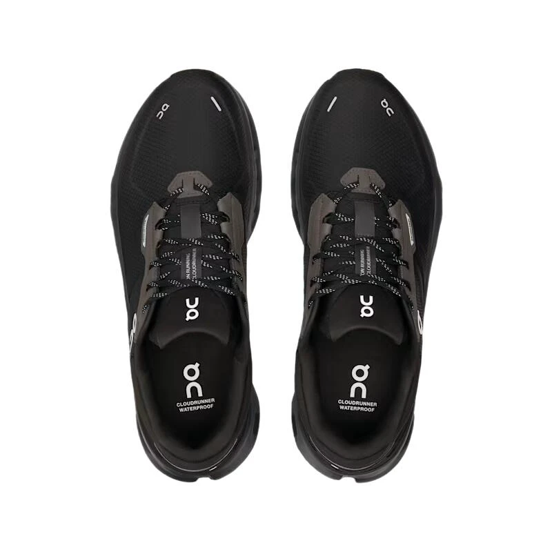 2. On - pantofi alergare - Cloudrunner 2 Waterproof - Magnet | Black