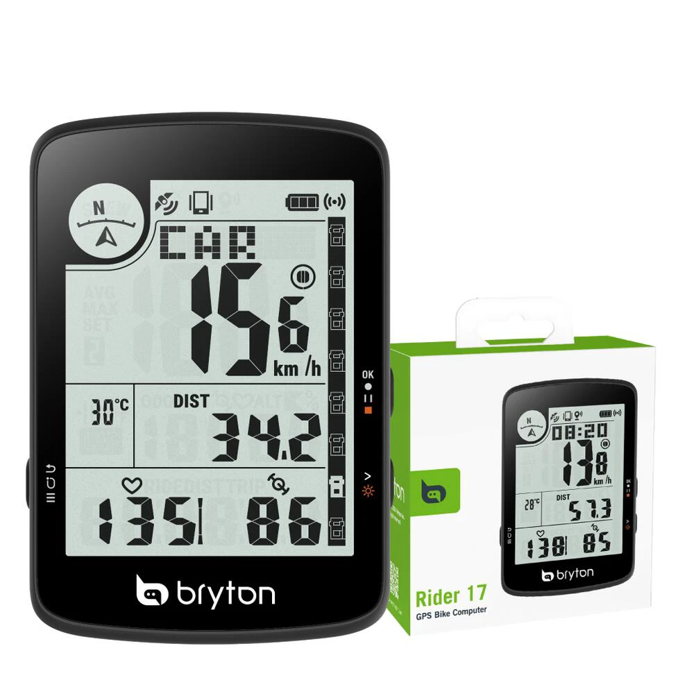 5. Bryton - ciclocomputer - Rider 17 GPS